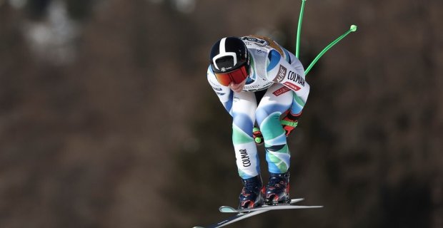 Lyžařská hvězda Ilka Štuhecová zvítězila při sjezdu v Cortině d´Ampezzo