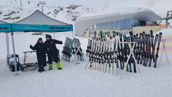 Mikulášské testování na Pitztalu