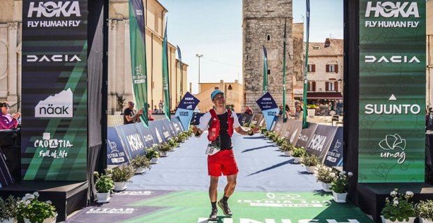 Zdeněk Hruška s holemi LEKI v TOP10 závodu 100 miles of Istria