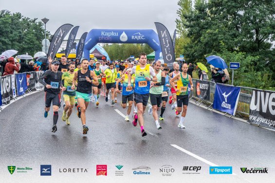 10. Žilinský mestský polmaraton propršel
