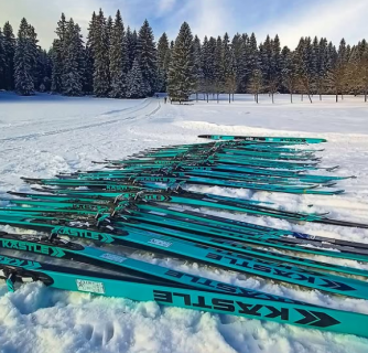 Fabián Štoček ladí materiál na Jizerskou "50"