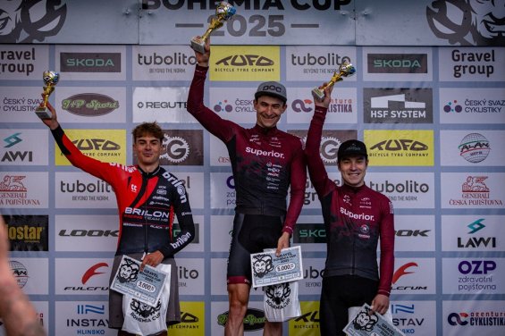 Dramatický závěr Gravel Tour Hlinsko přinesl vítězství Adela
