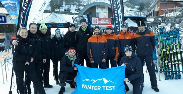 Winter TEST - první zastávka - Skiareál Helíkovice