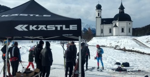 Testování nové řady běžek Kästle