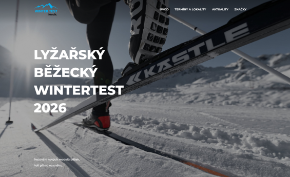 Registrace na Lyžařský běžecký Wintertest 2026 spuštěna