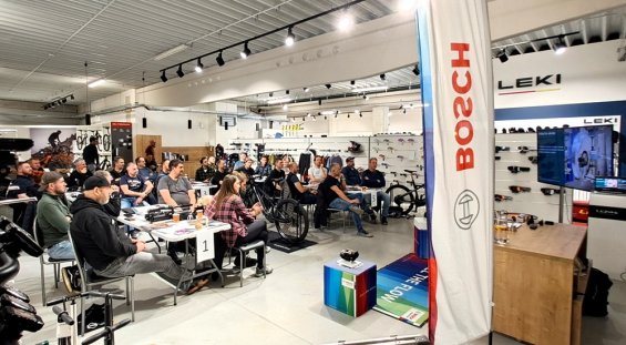 Technické školení Bosch prodejců Superior a Rock Machine
