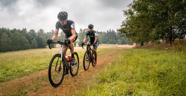 Filip Adel finished second at the Czech Gravel Championship for the first time