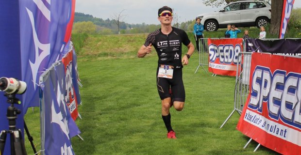 Petr Soukup won the Mizuno Hrubosklaský half-marathon