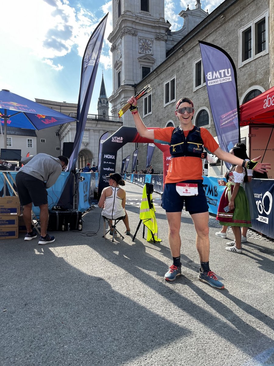 Ondřej Pavlů v TOP10 na Mozart 100 UTMB