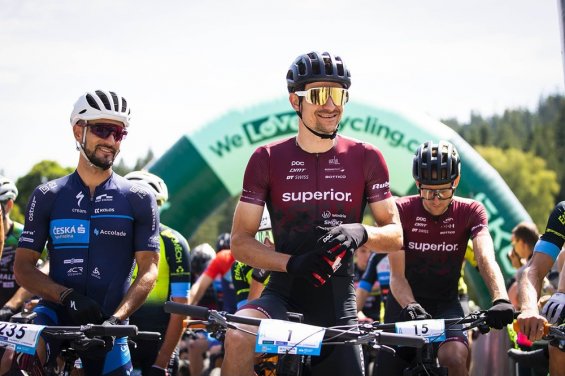 Adel s Jobánkem dojeli 6. a 8. v Šumavském MTB maratonu